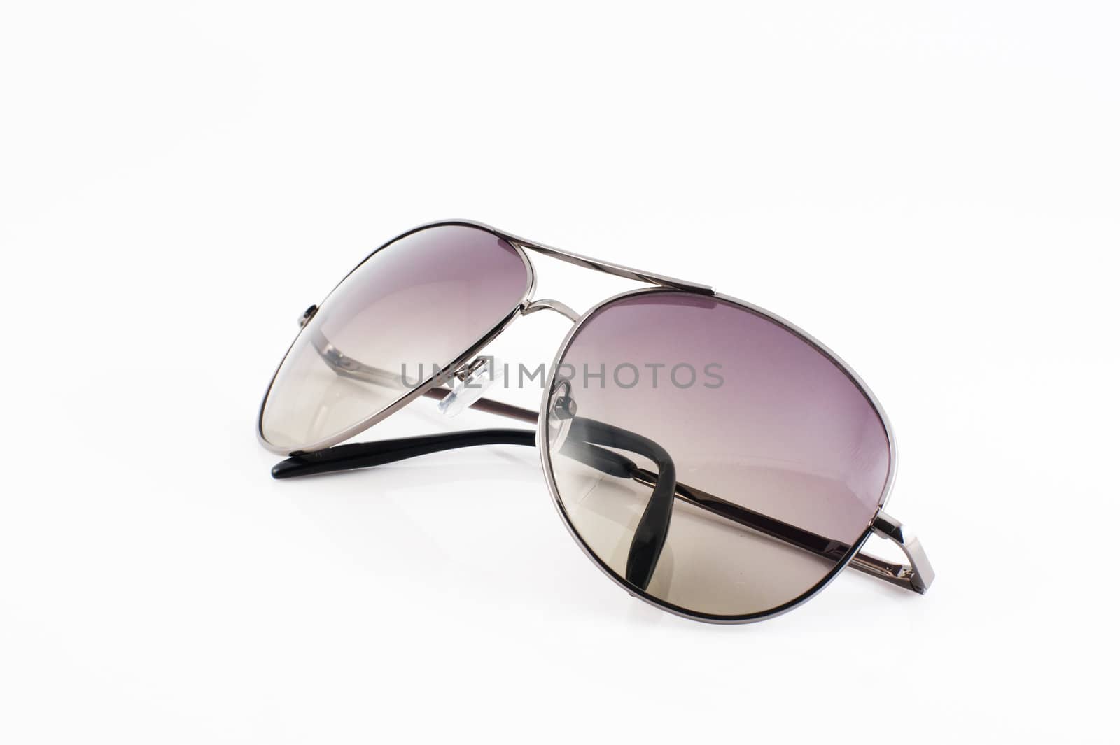 Sunglasses on white background