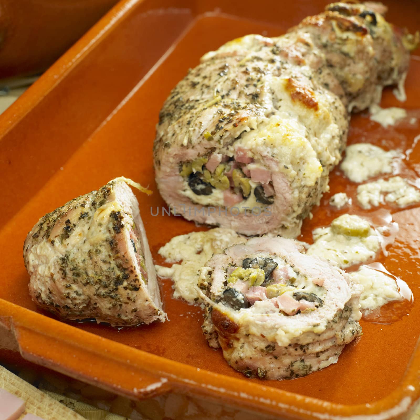 veal roll with goat cheese by phbcz