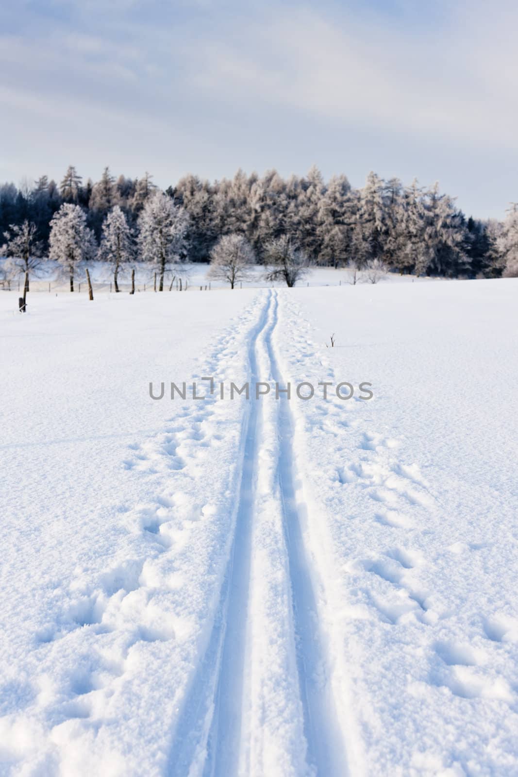 winter landscape, Czech Republic
