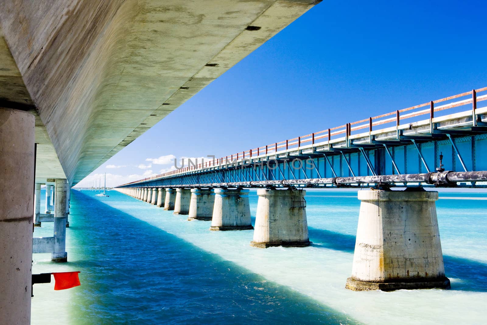 road bridges connecting Florida Keys, Florida, USA