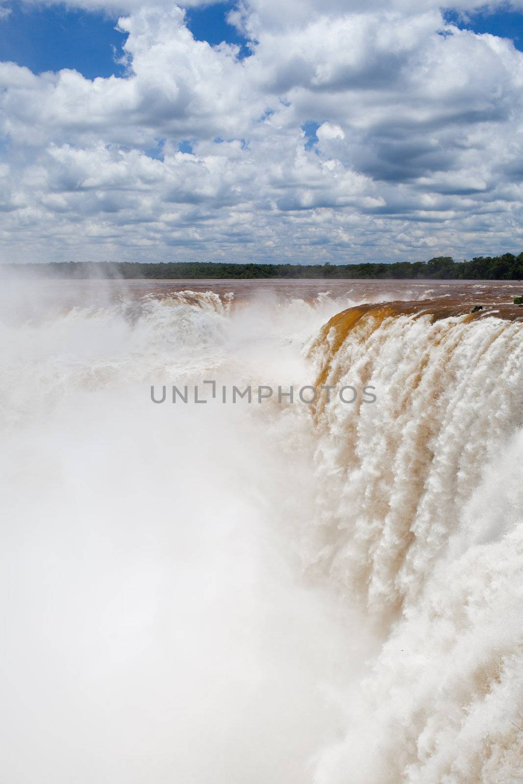 waterfall in Misiones, provincia Argentina