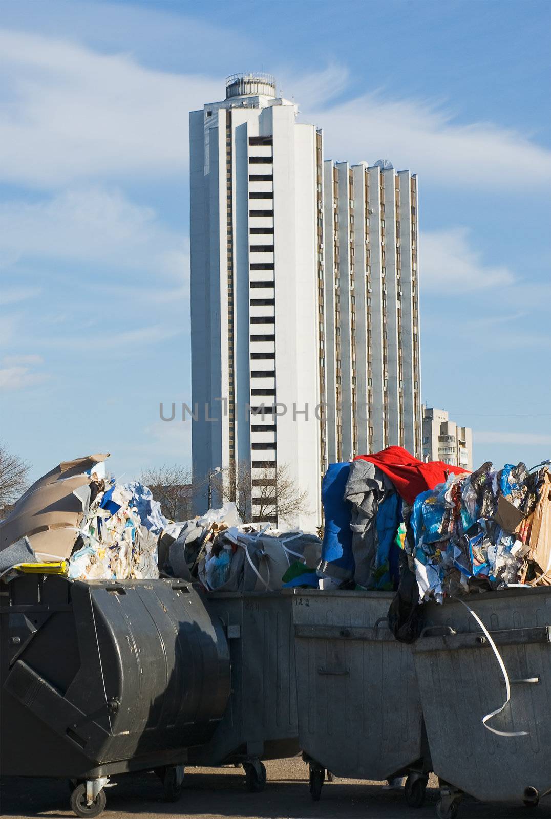 garbage containers by vrvalerian