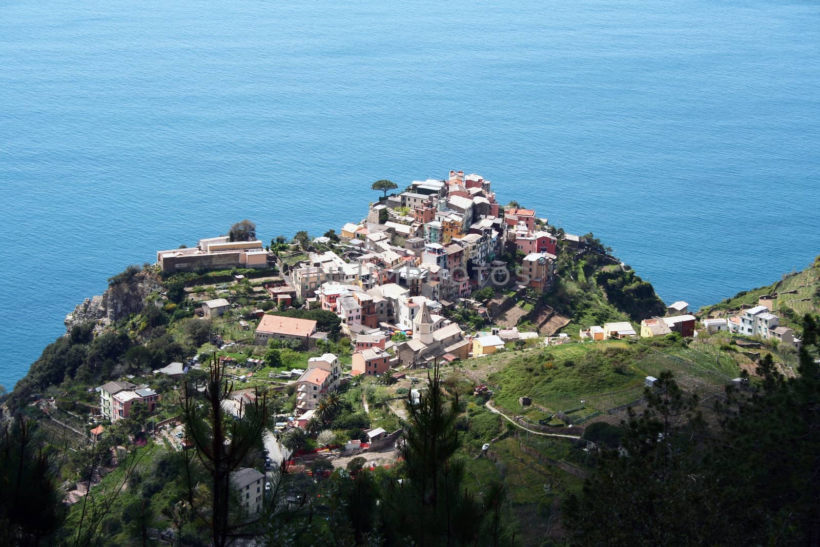 Village of Manarola, Cinqueterre, Italy.