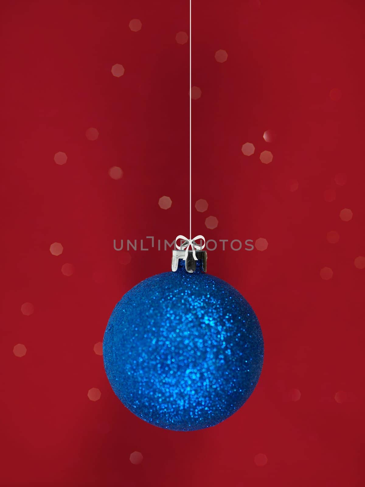 Christmas ornaments and items shot in studio