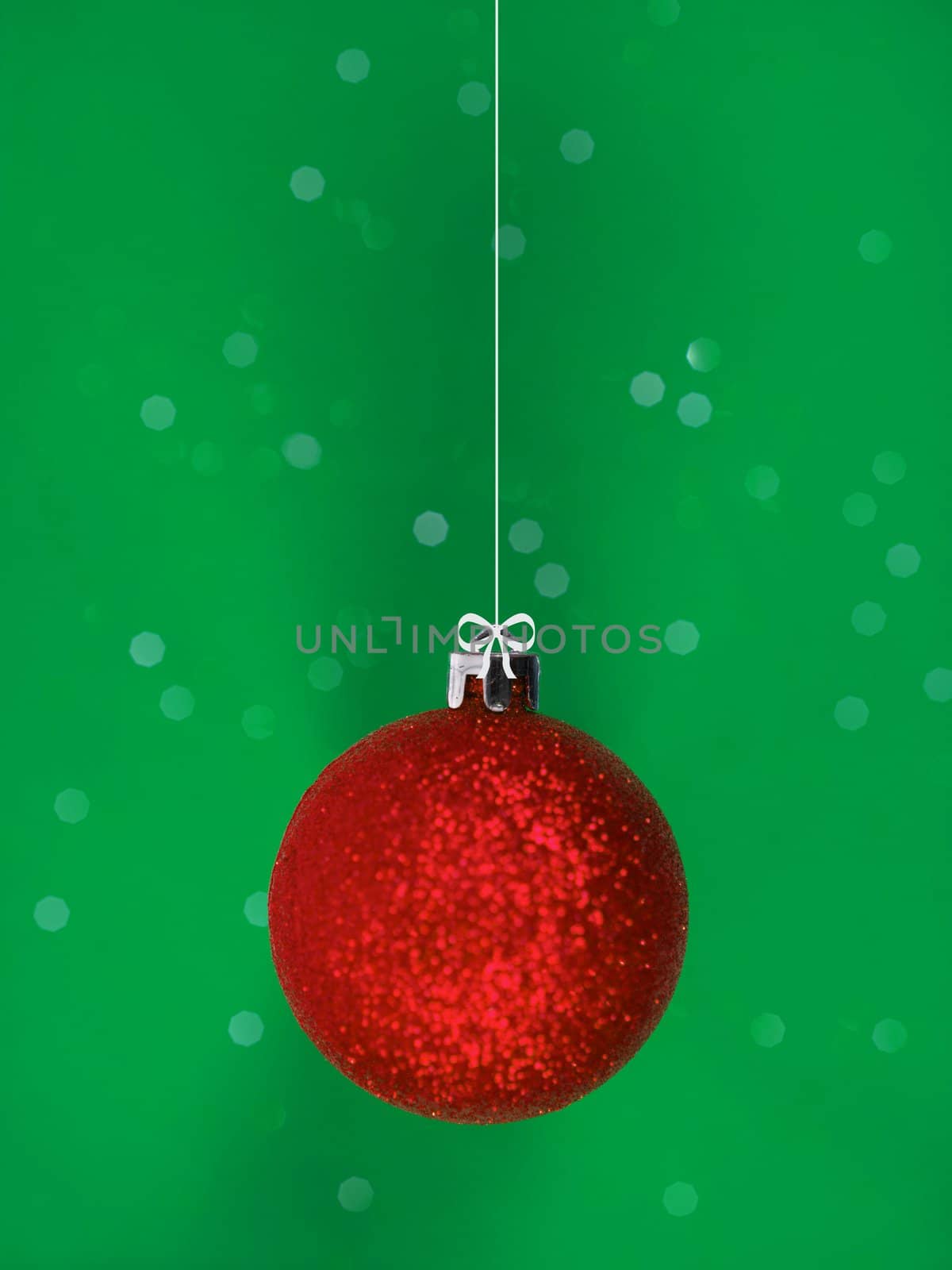 Christmas ornaments and items shot in studio