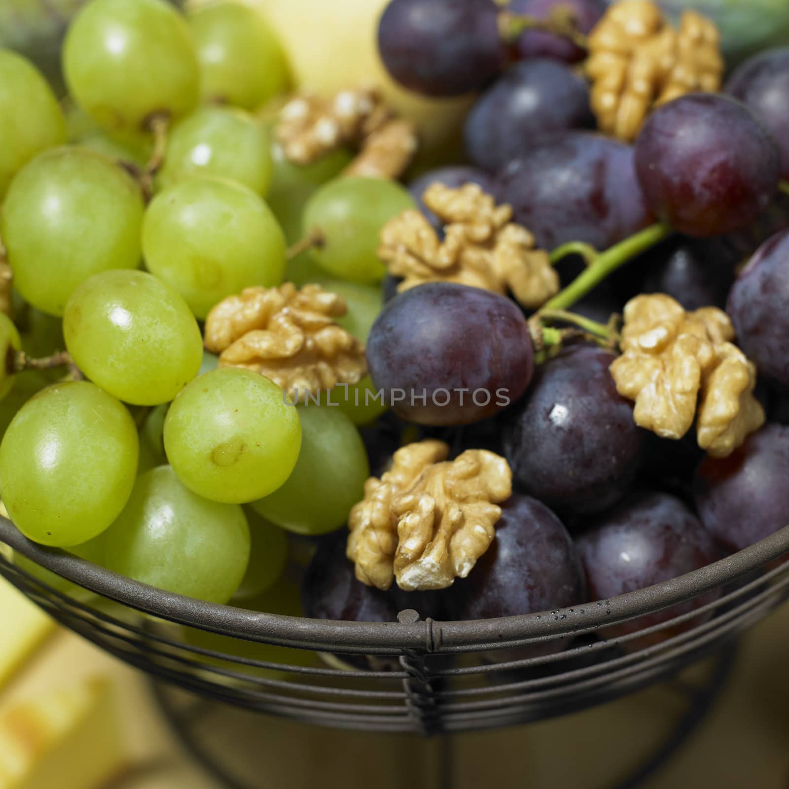 grape with walnuts