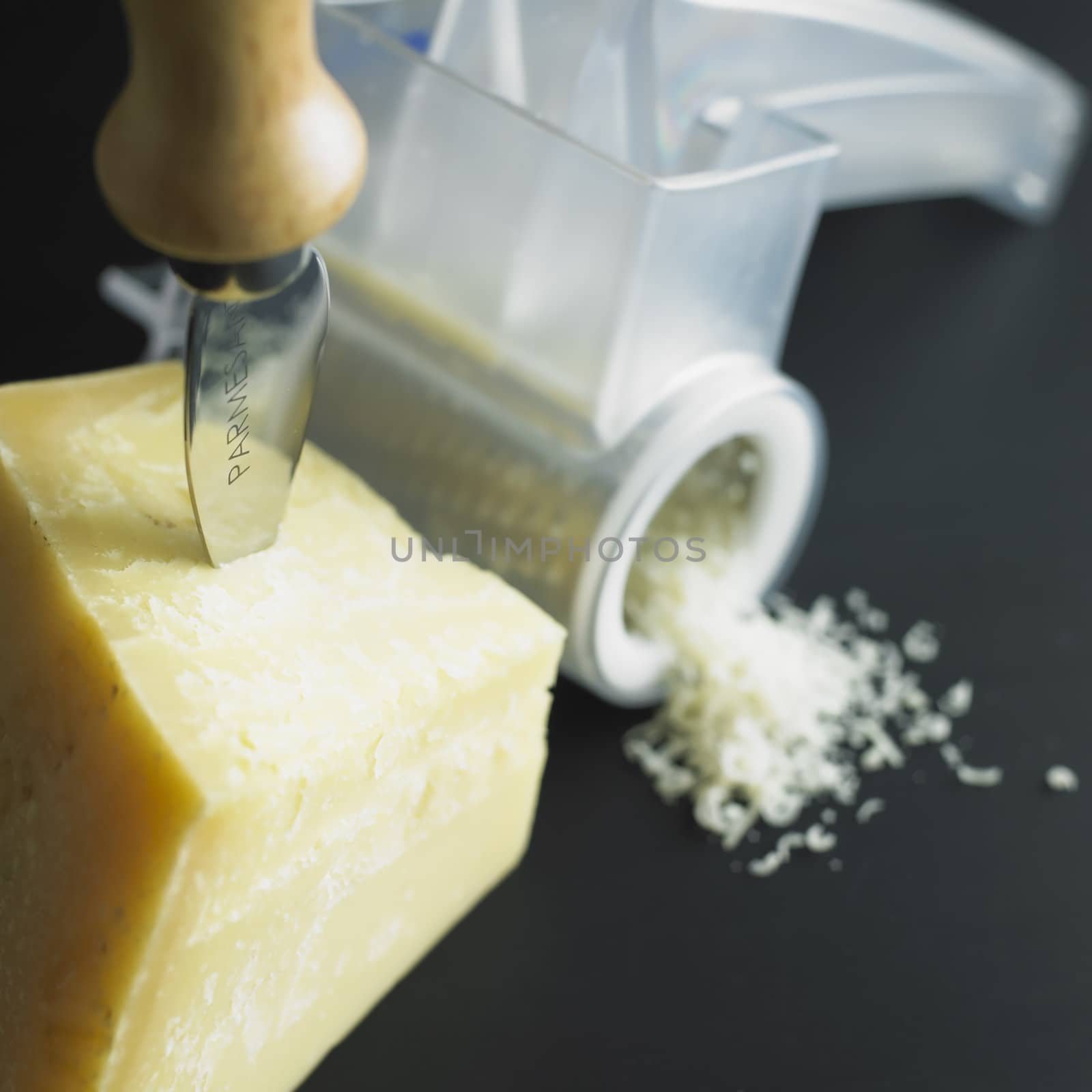 parmesan cheese still life