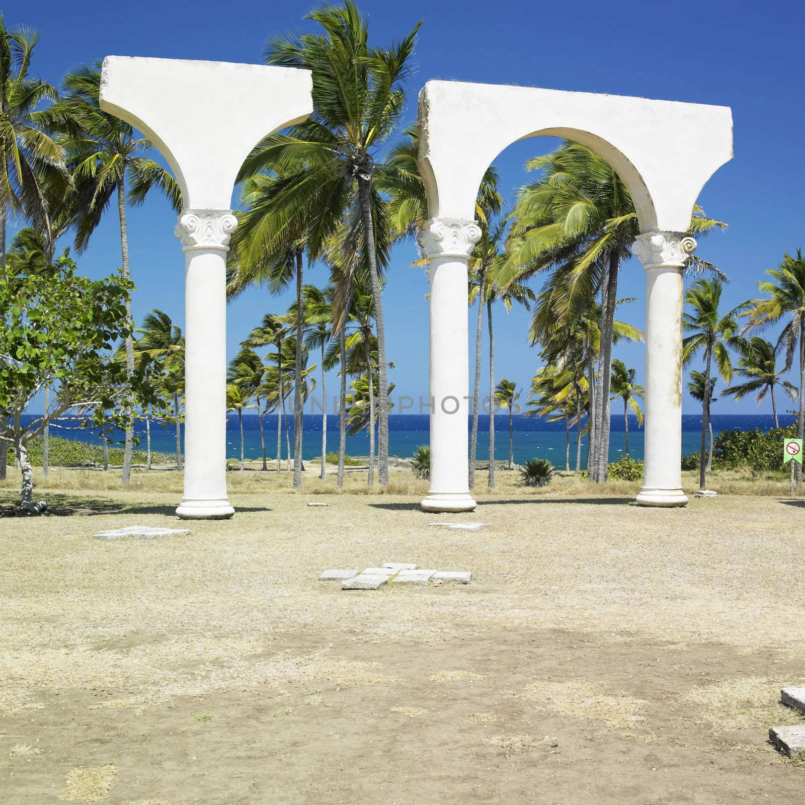 memorial of Christopher Columbus's landing, Bahia de Bariay, Holguin Province, Cuba