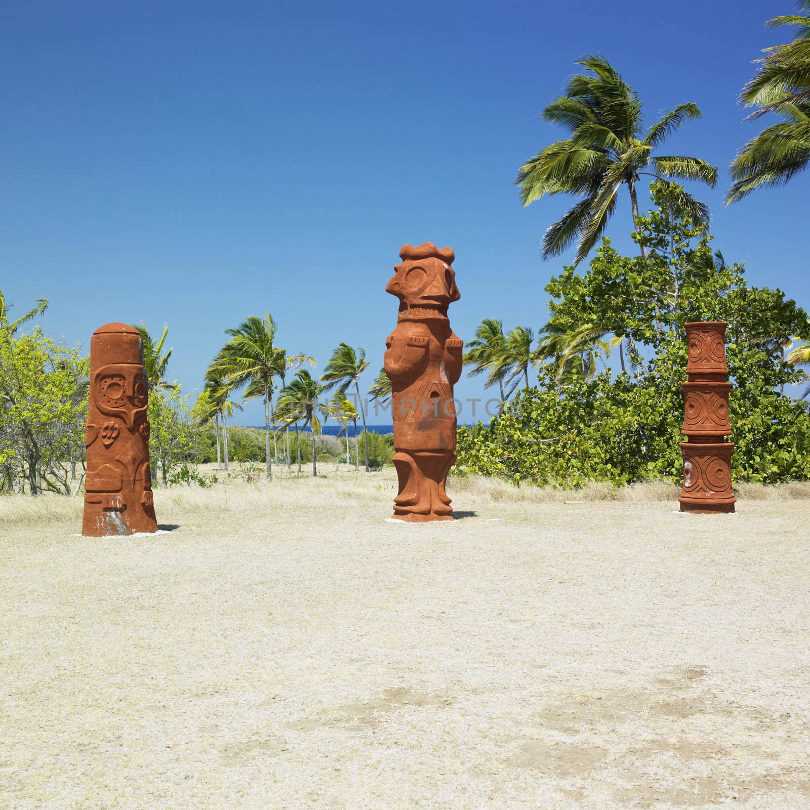memorial of Christopher Columbus''s landing, Bahia de Bariay, Holguin Province, Cuba