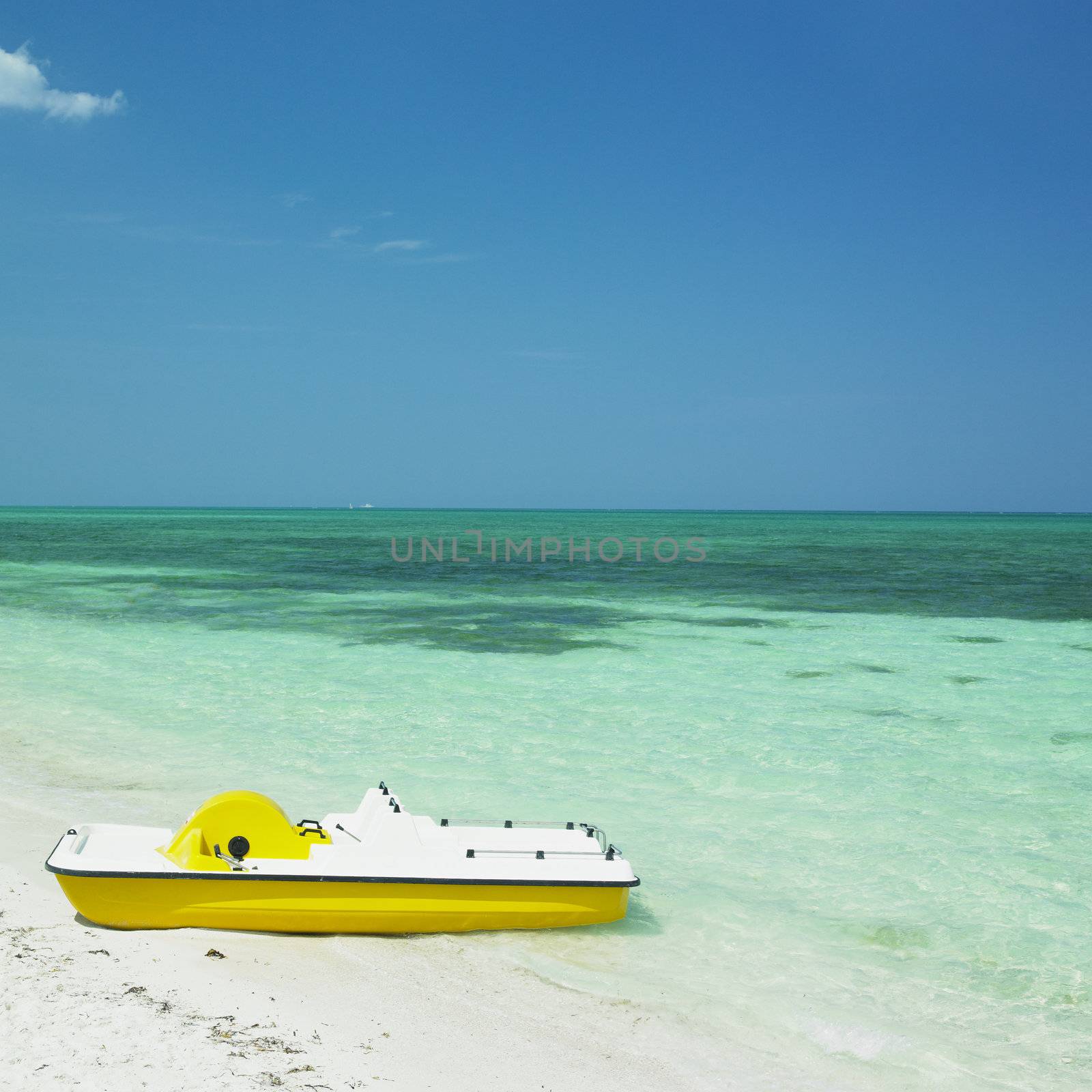 pedal boat, Santa Lucia beach, Camaguey Province, Cuba