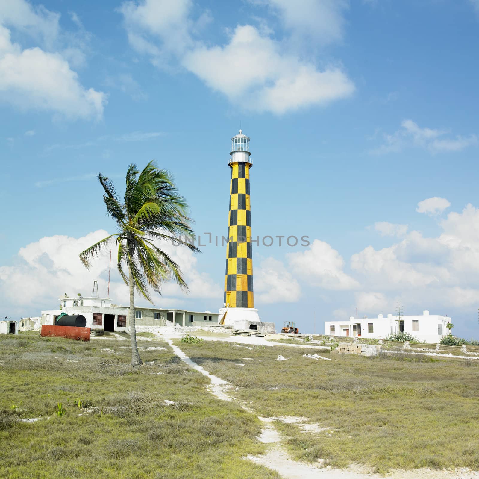 lighthouse, Cayo Pared�n Grande, Camaguey Province, Cuba