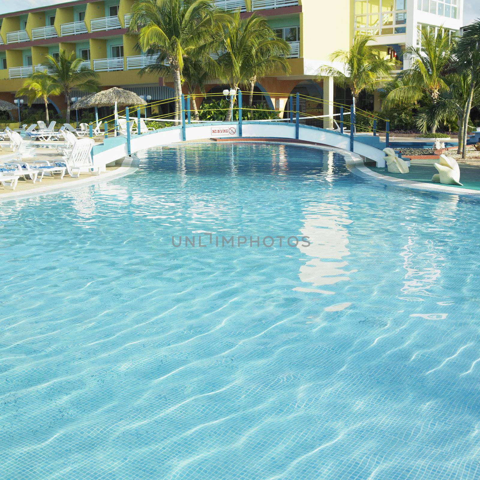 hotel''s swimming pool, Cayo Coco, Cuba