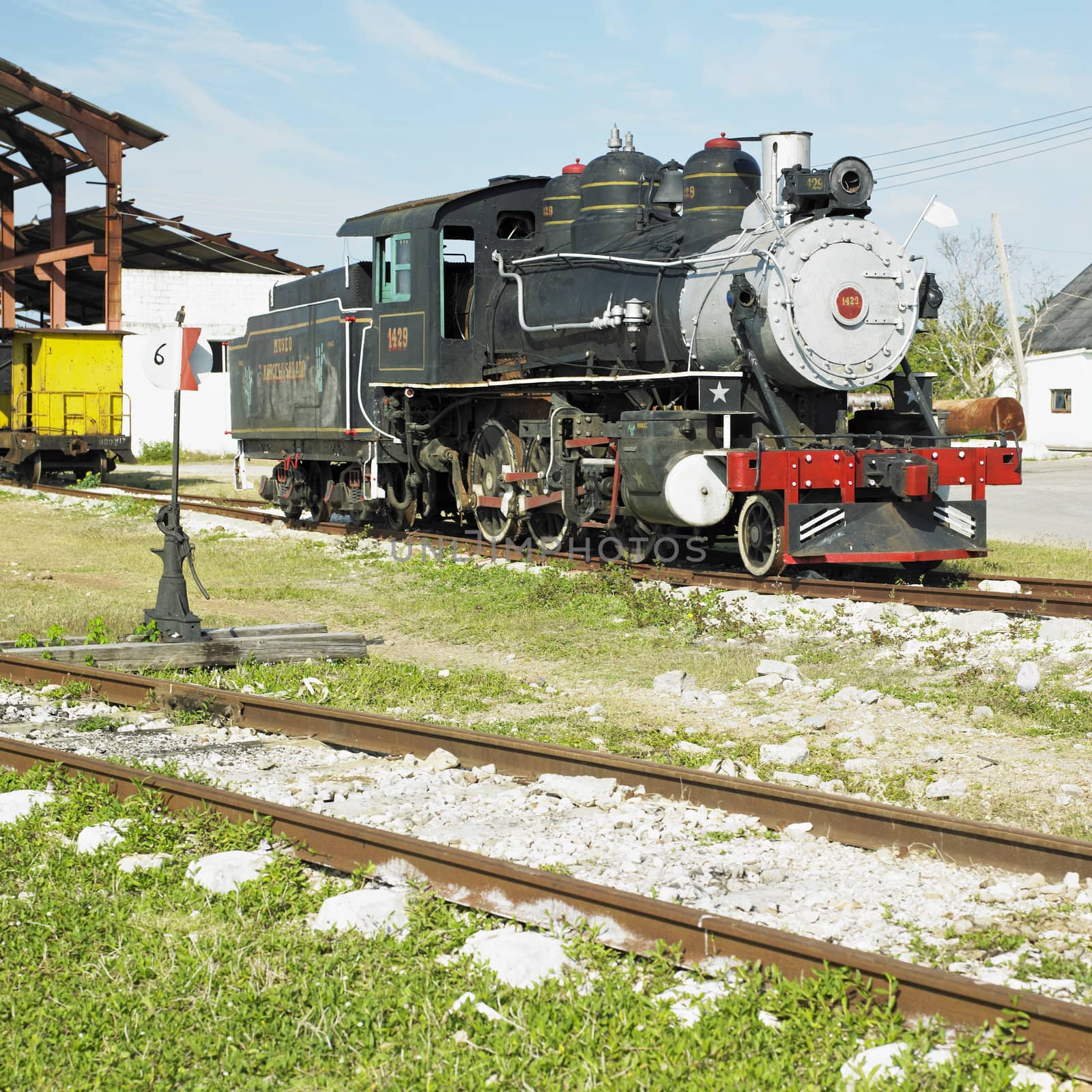 railway museum, Marcelo Salado, Villa Clara Province, Cuba