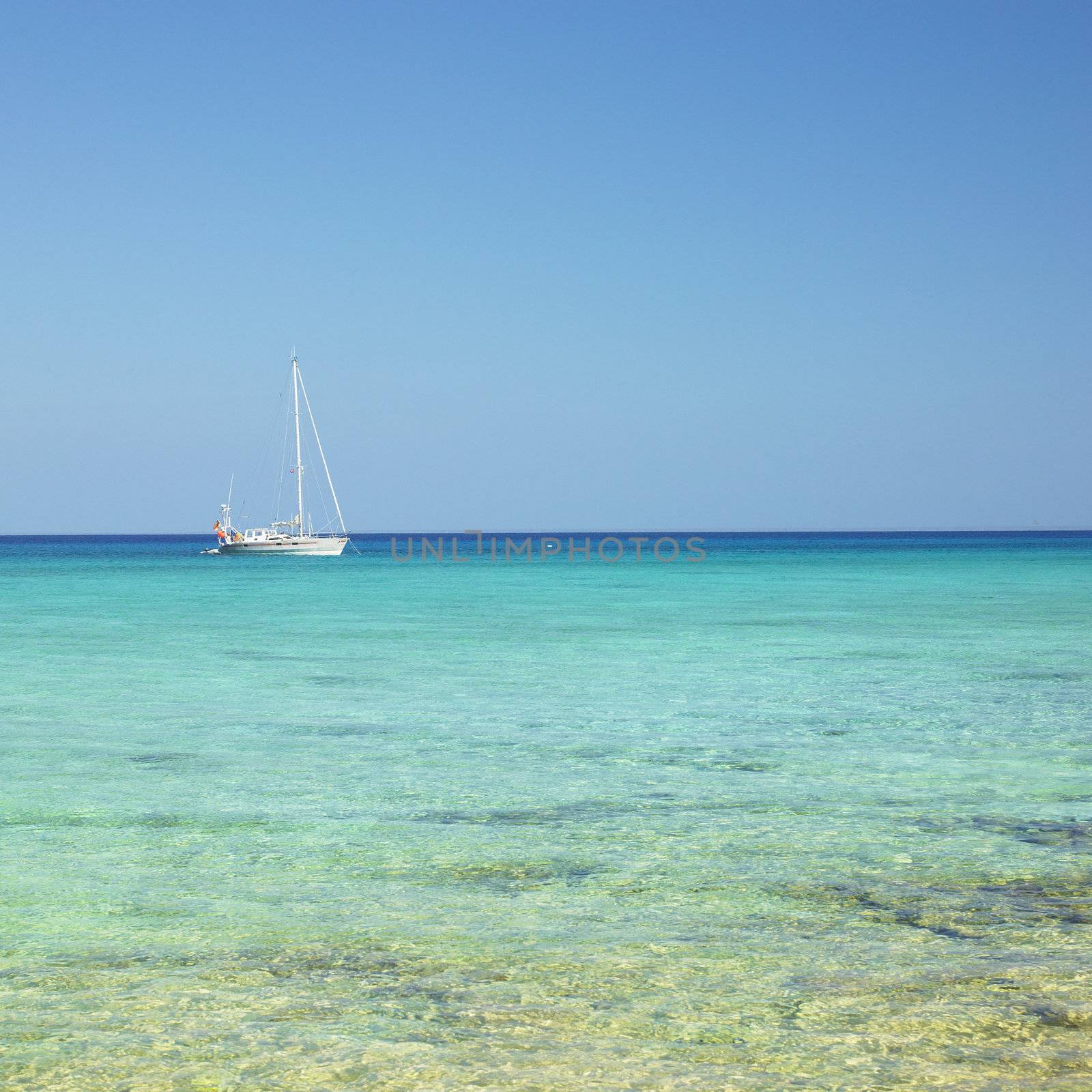 yacht, Caribbean Sea, Maria la Gorda, Cuba