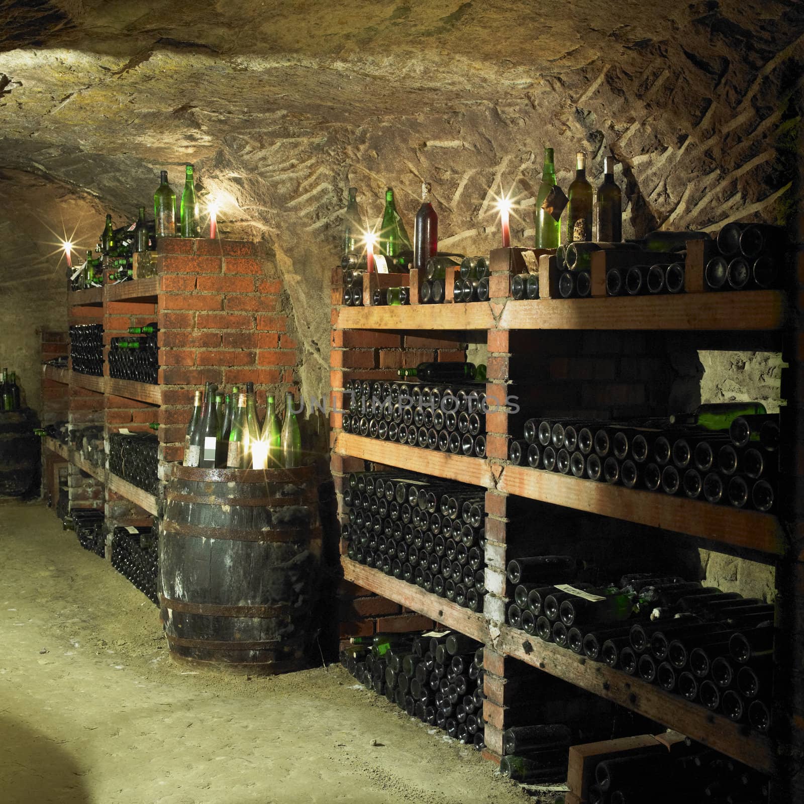 wine cellar, Bily sklep rodiny Adamkovy, Chvalovice, Czech Republic