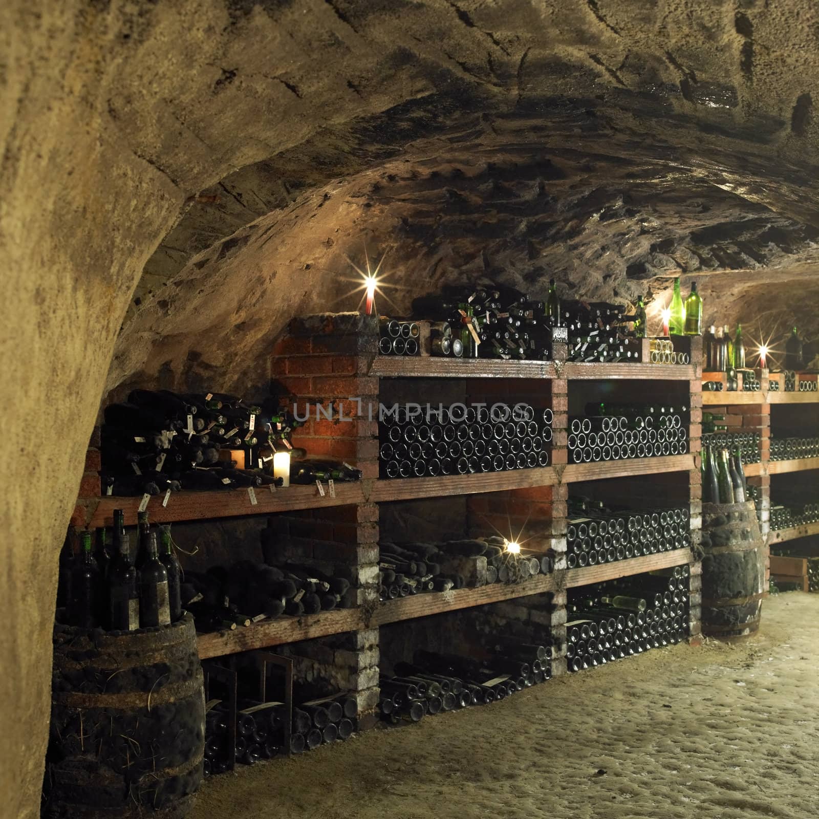 wine cellar, Bily sklep rodiny Adamkovy, Chvalovice, Czech Republic