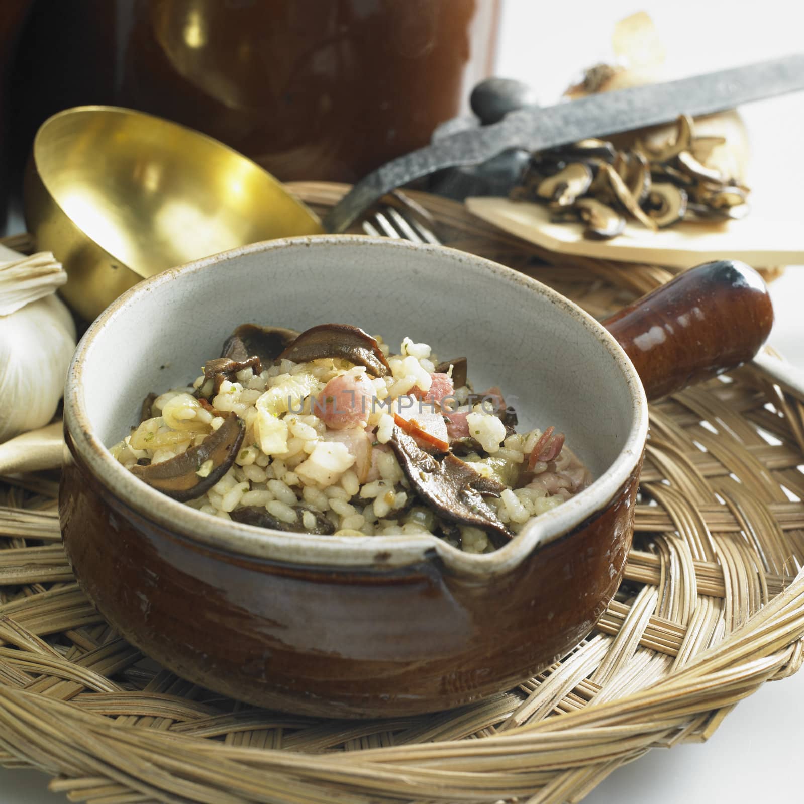 mushroom rice