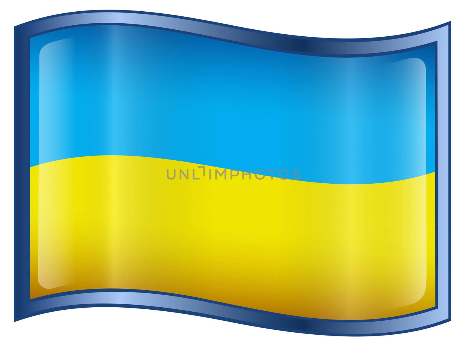 Ukraine Flag Icon by zeffss