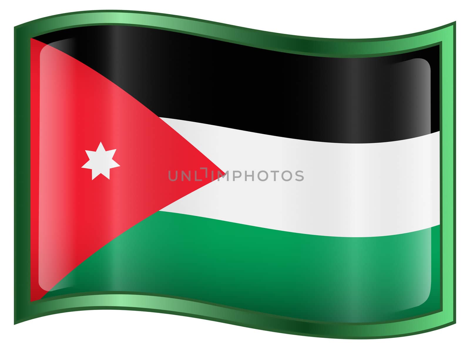 Jordan Flag Icon by zeffss