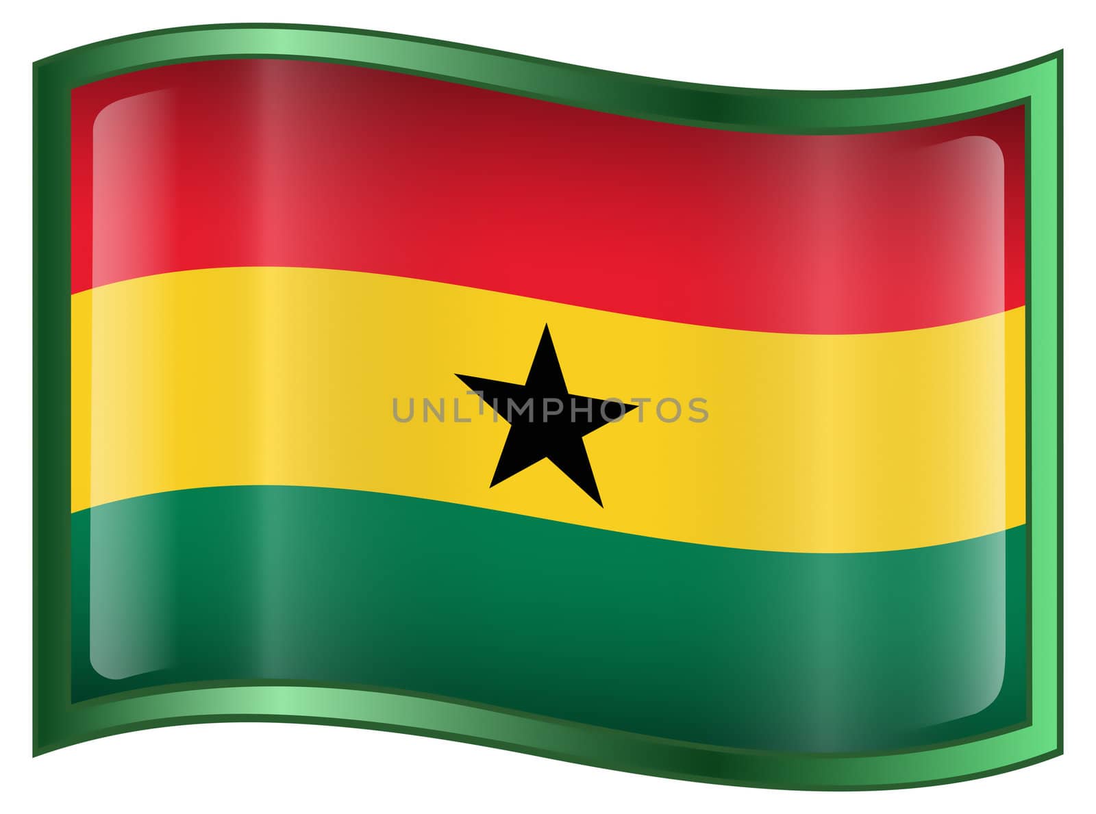 Ghana Flag icon by zeffss