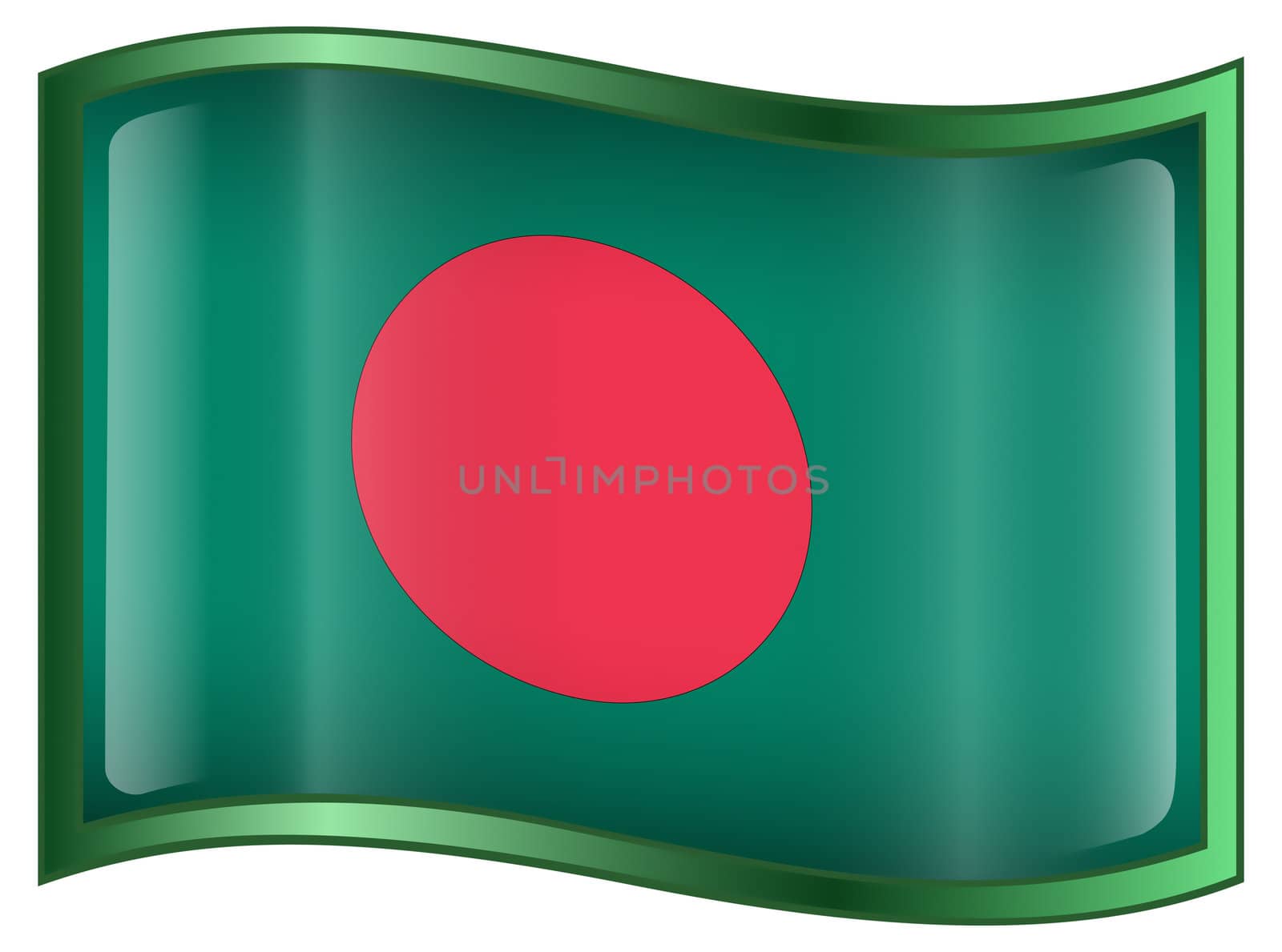 Bangladesh Flag icon. by zeffss