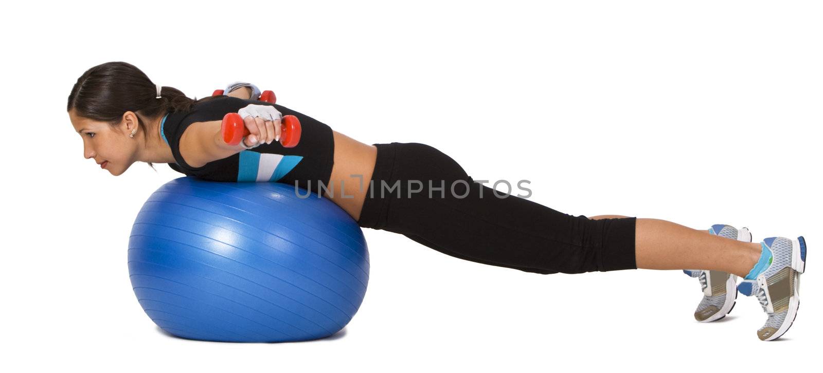 Girl exercising by RazvanPhotography