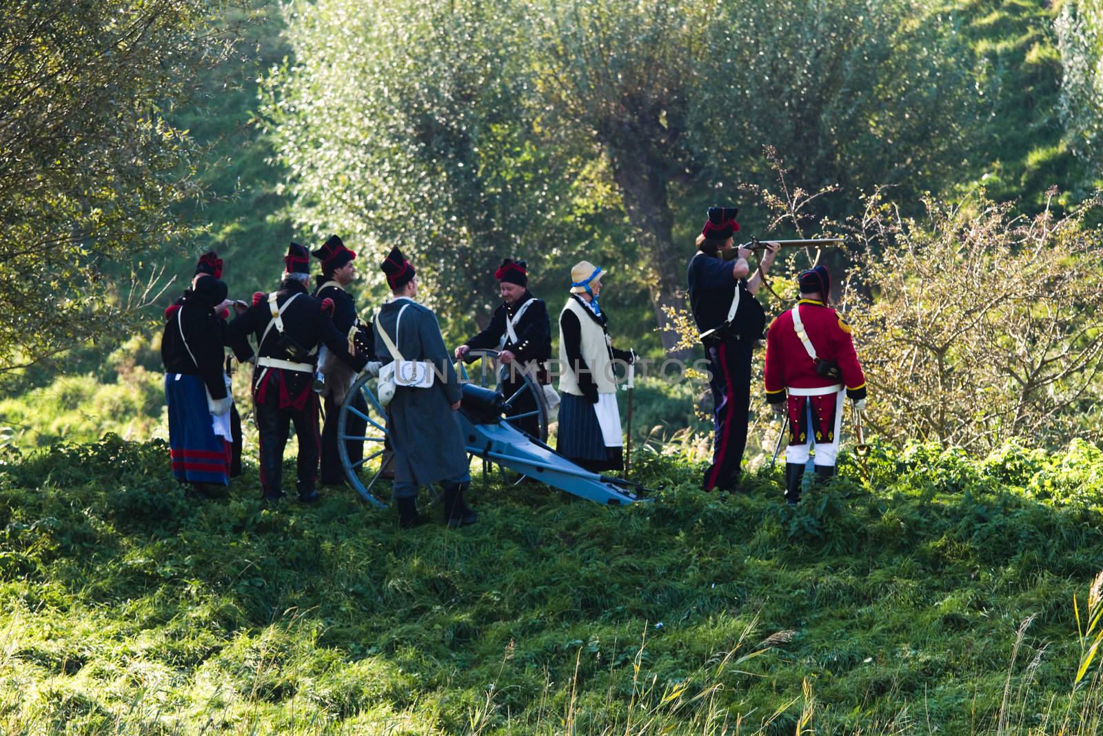 Re-enactment: Replay of Napoleonic period  by Colette