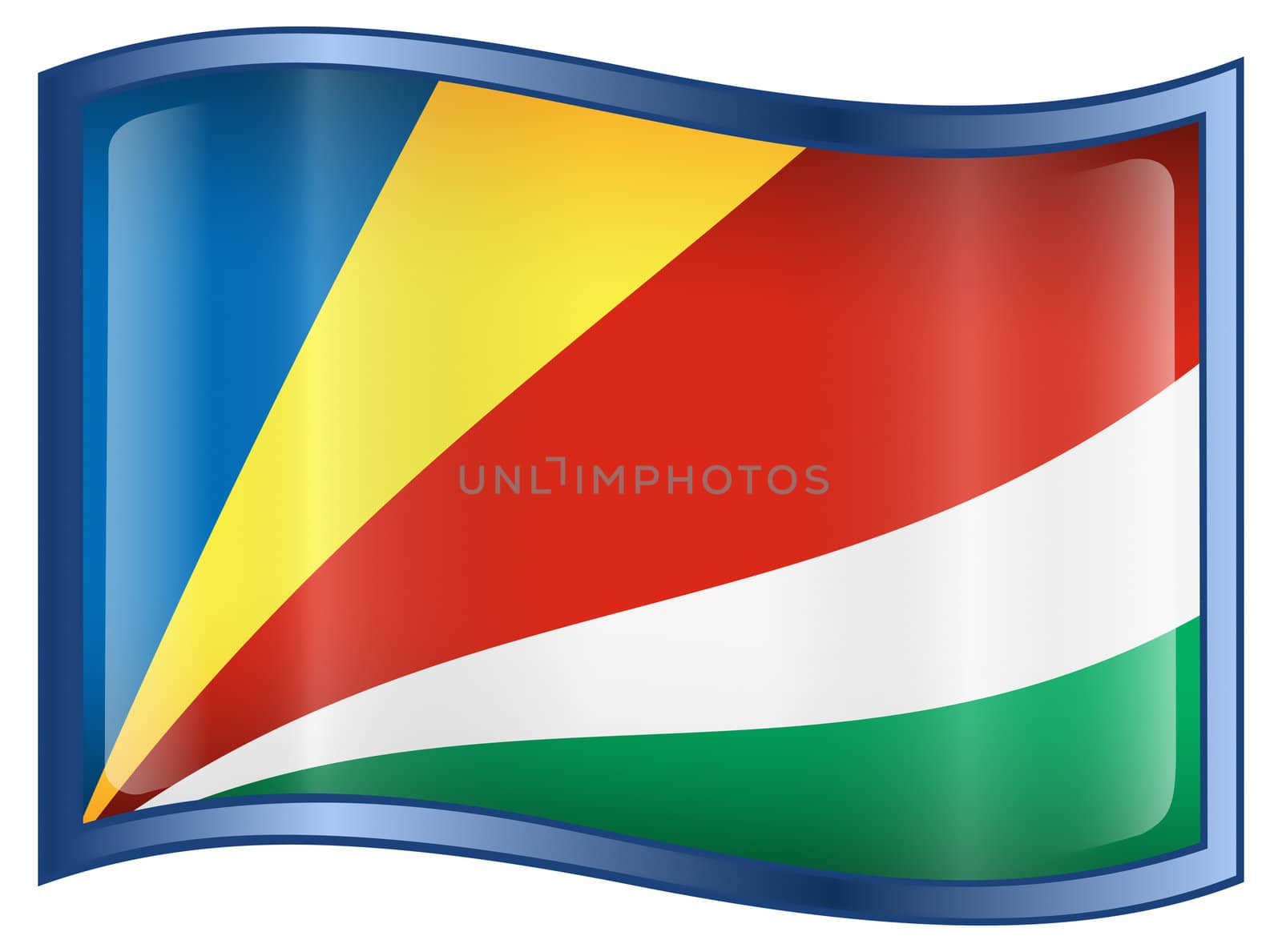 Seychelles Flag icon. by zeffss