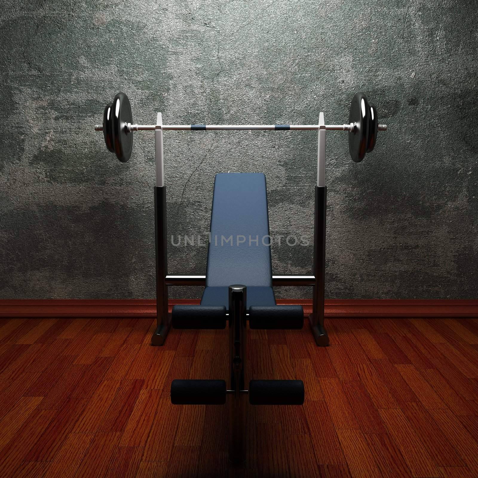 gym room by icetray