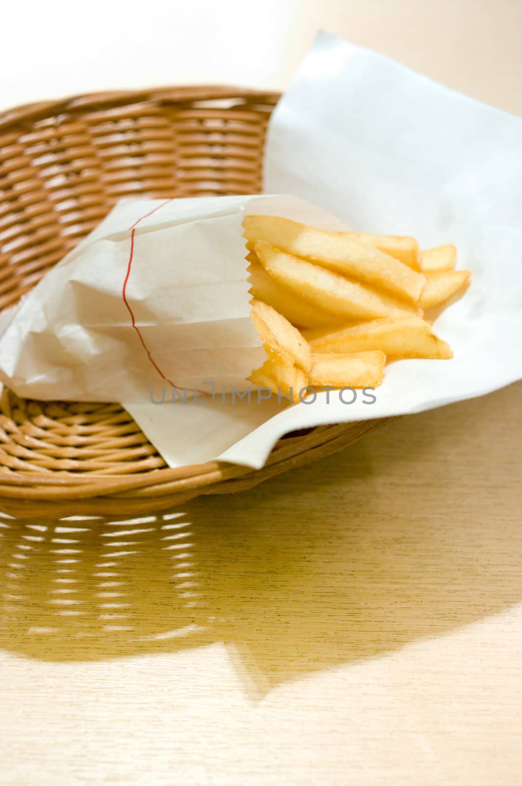 French fries in basket by pixbox77