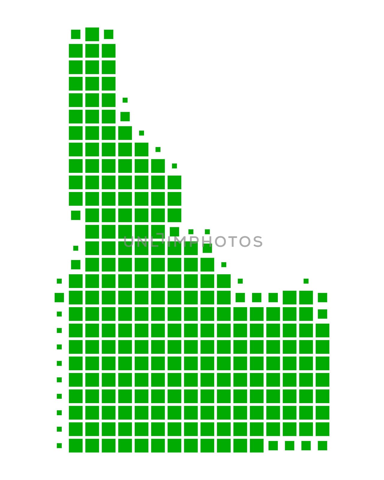 Map of Idaho by rbiedermann