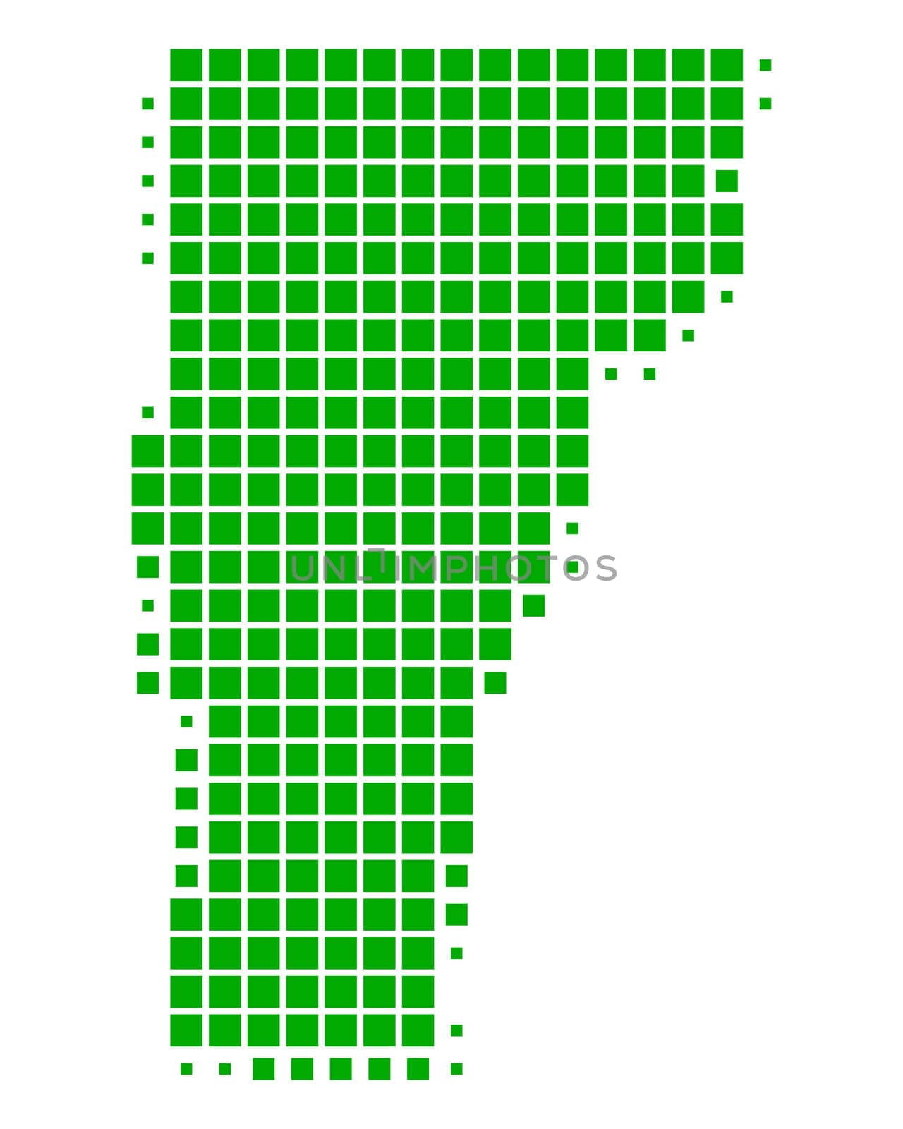 Map of Vermont by rbiedermann