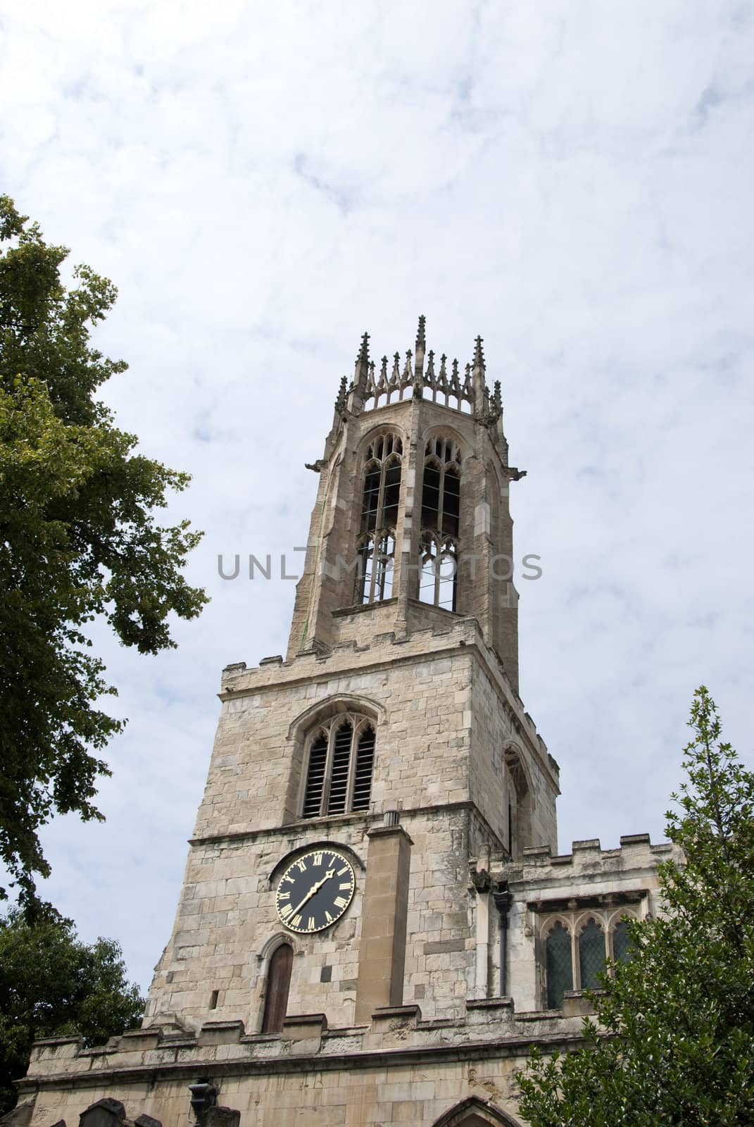 The Church and Clock Tower of All Saints Pavement York