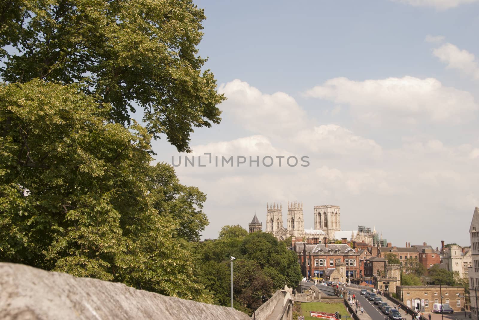 York Minster from City Walls by d40xboy