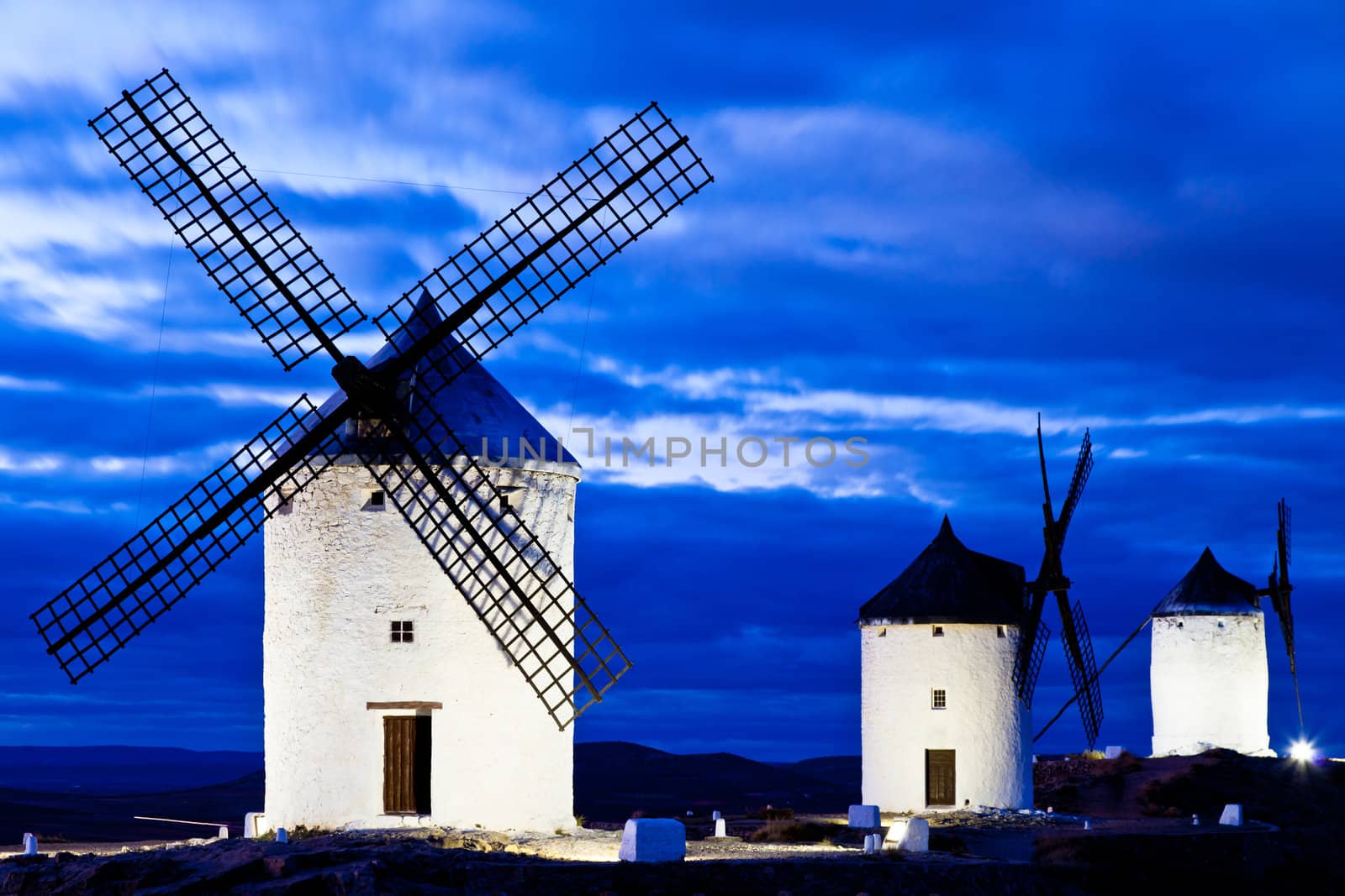 Typical windmills of  Region of Castilla la Mancha