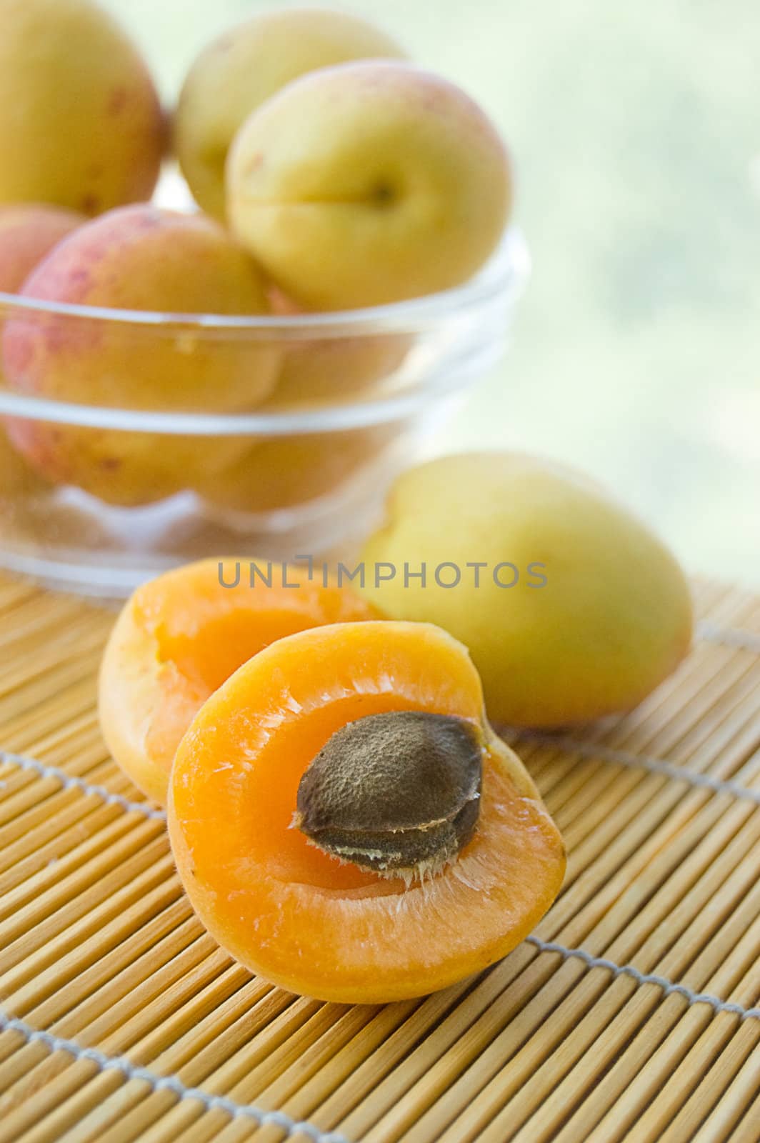 Fresh apricots by Angel_a