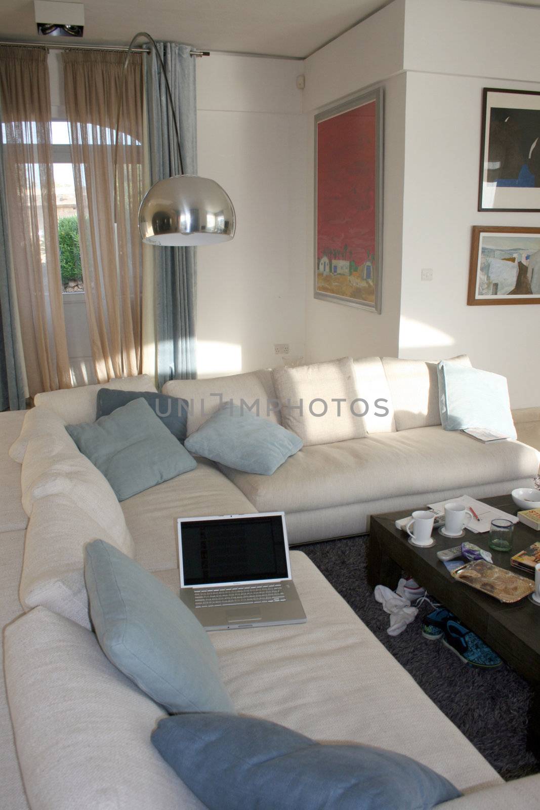 modern attractive living room interior