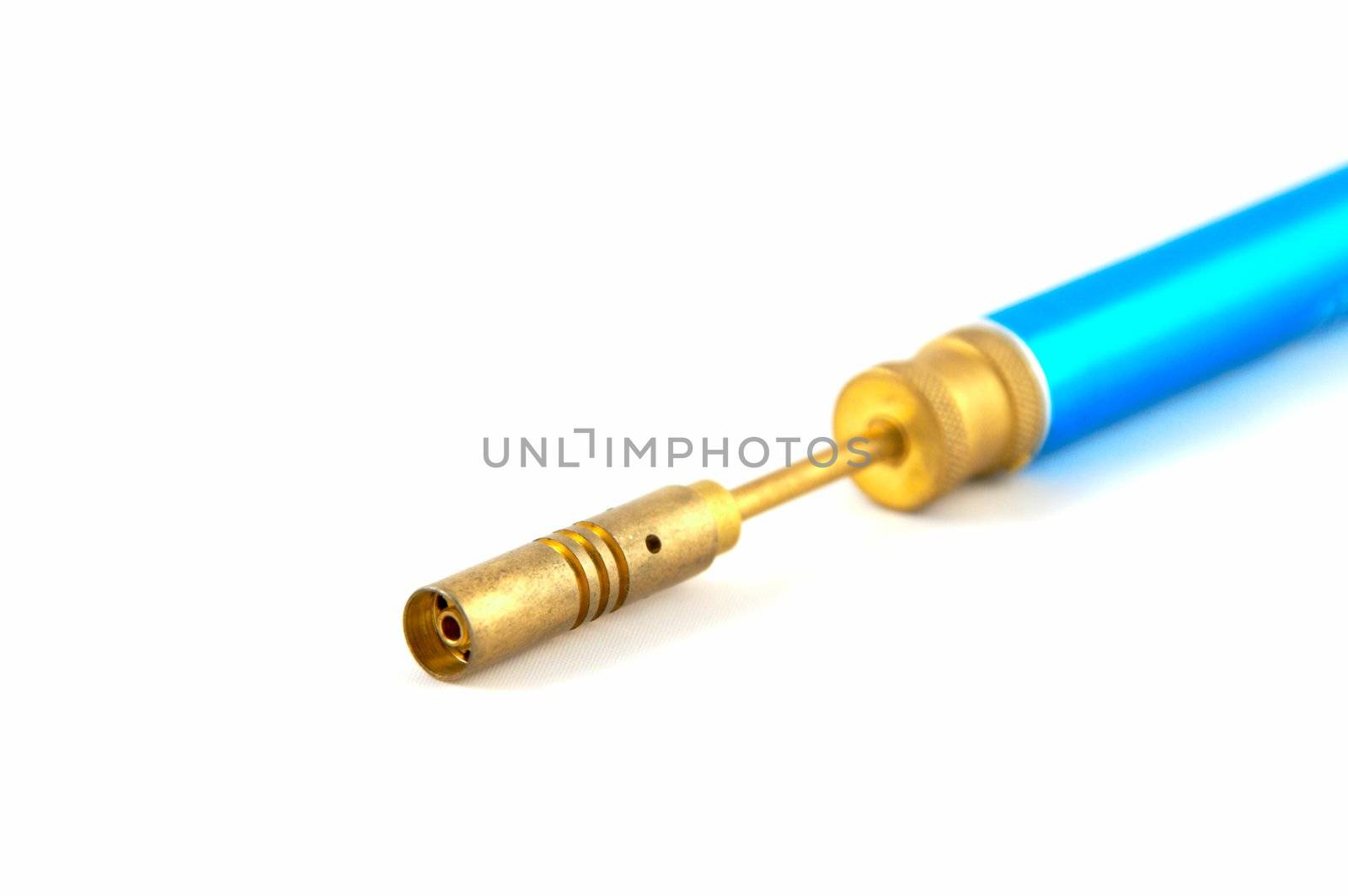 pencil torch, on a white background