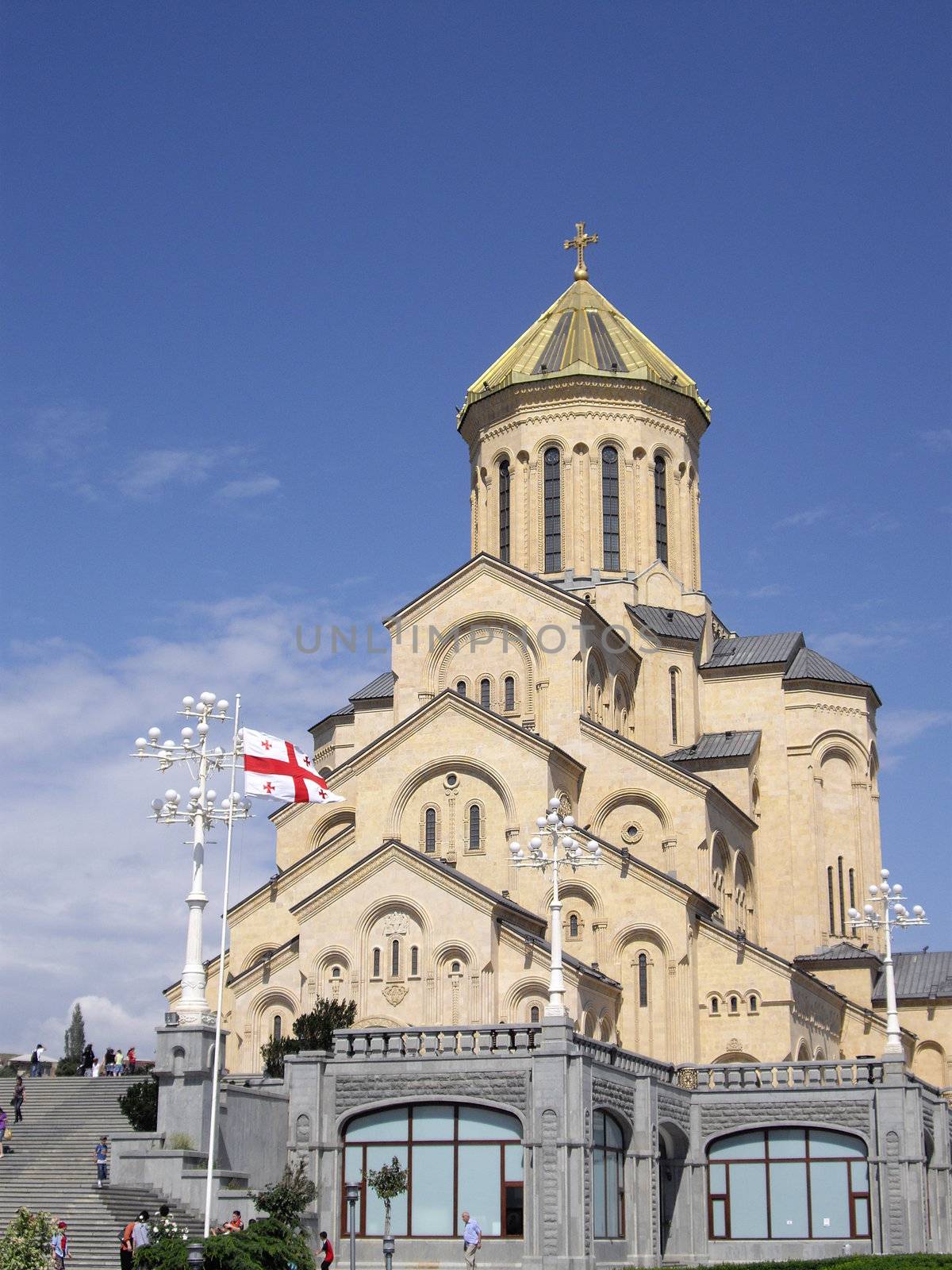 The St. Trinity Cathedral in Tbilisi, Georgia