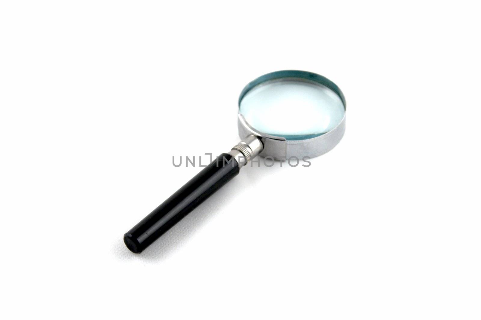 Magnifying glass, magnifier