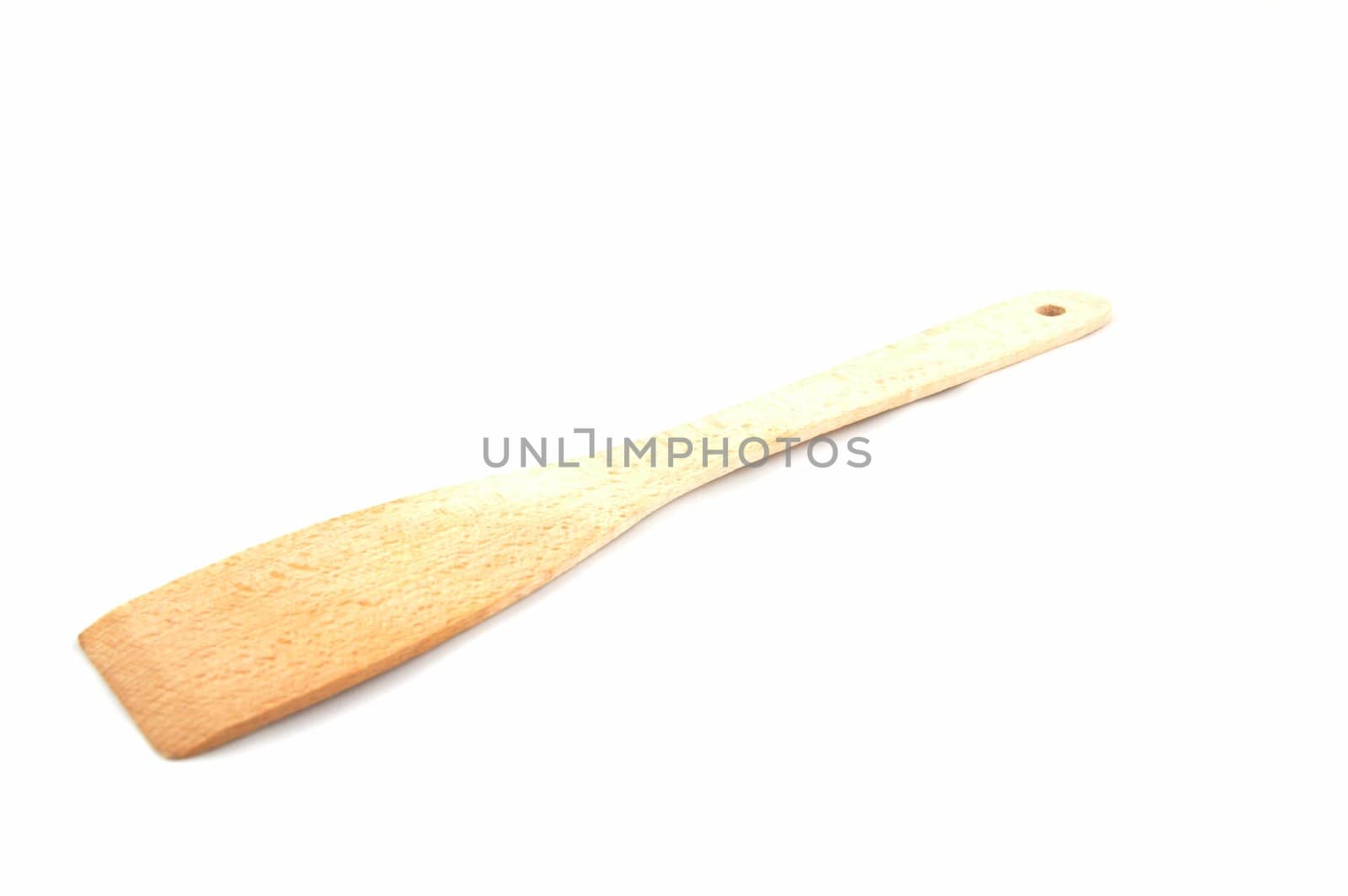 A kitchen spatula on a white background.