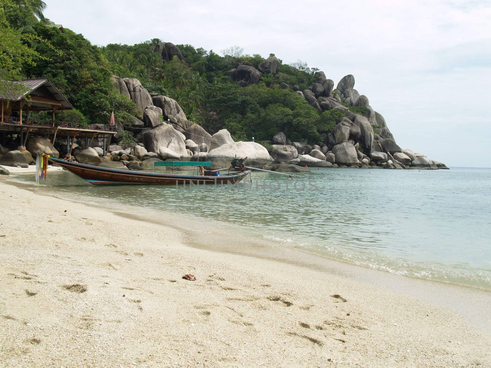 Beautiful sea beach as background