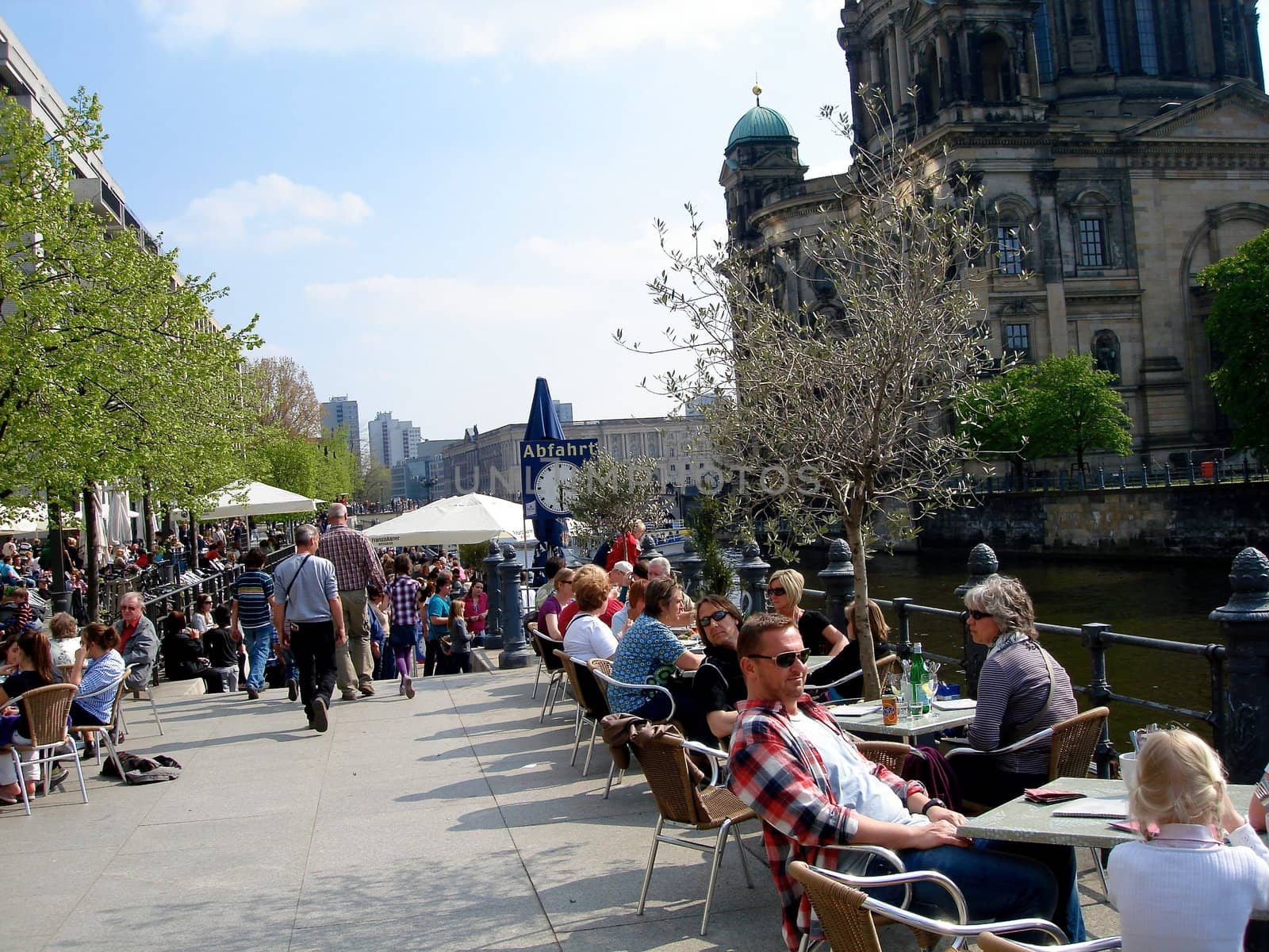 a cafe outdoor. Please note: No negative use allowed.