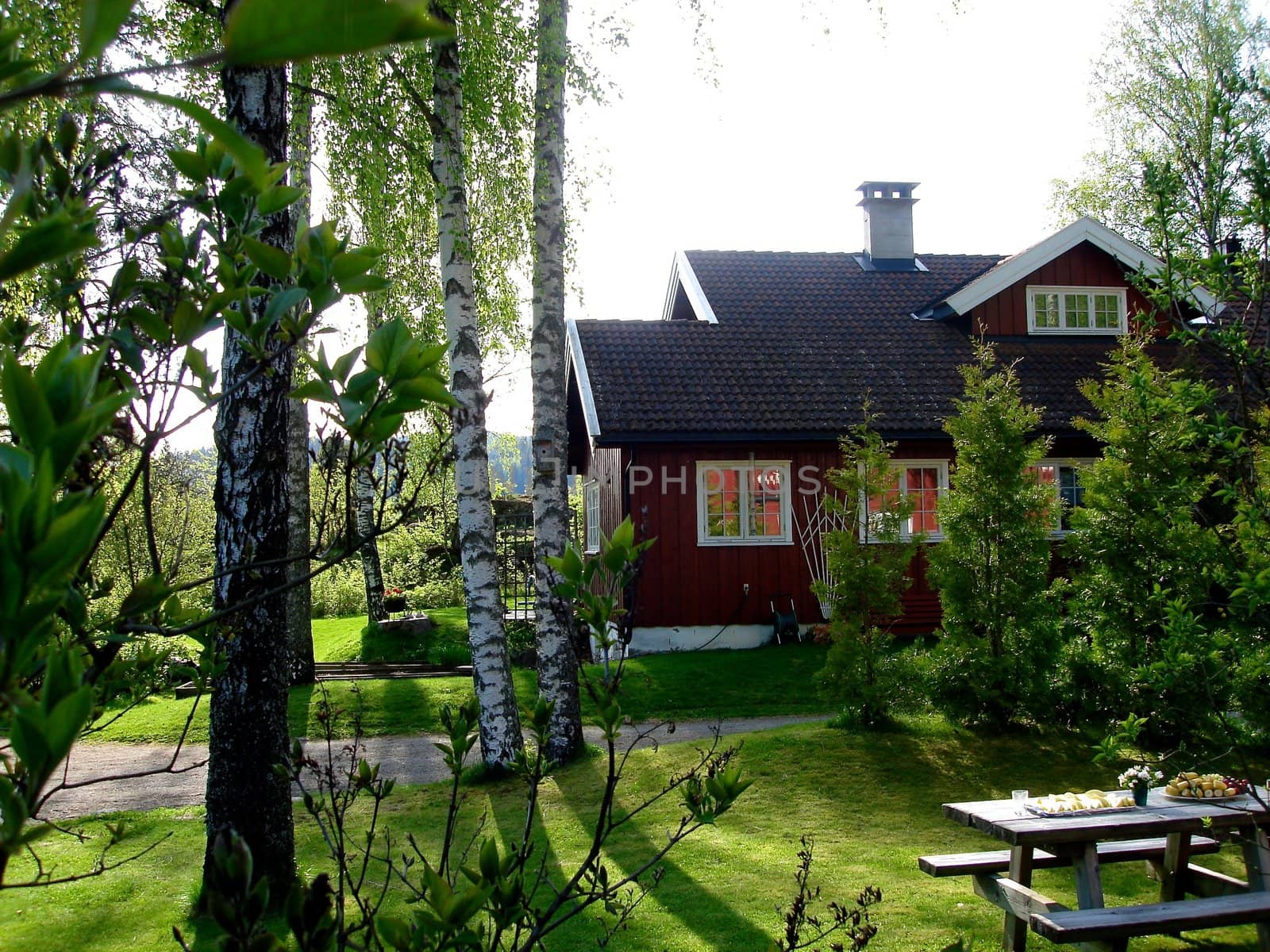 Scandinavian Lifestyle - beautiful house with garden by Bildehagen