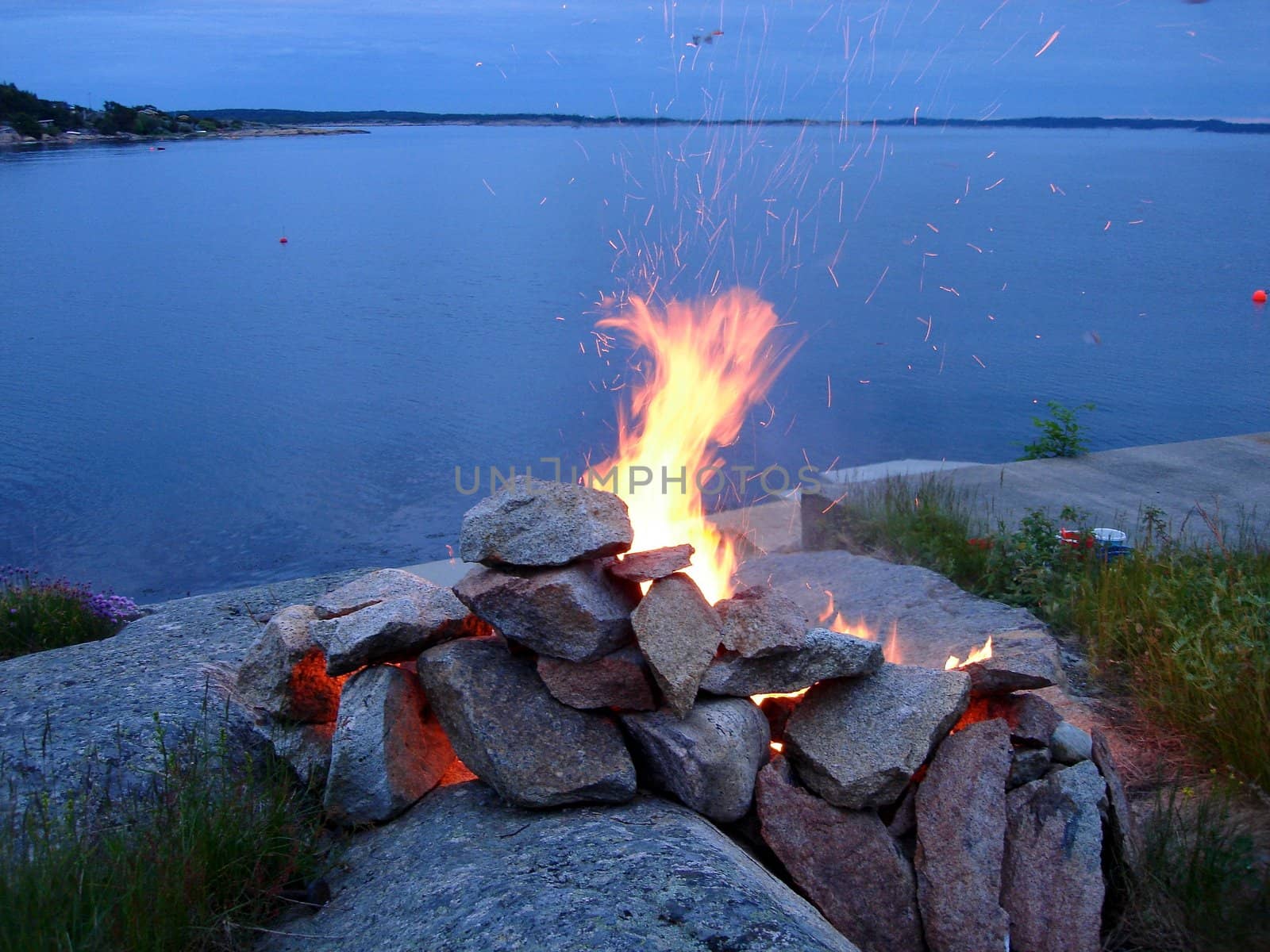 campfire. Please note: No negative use allowed.