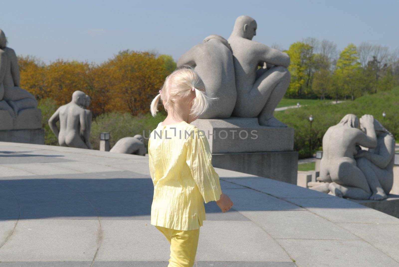 girl in the park. Please note: No negative use allowed.