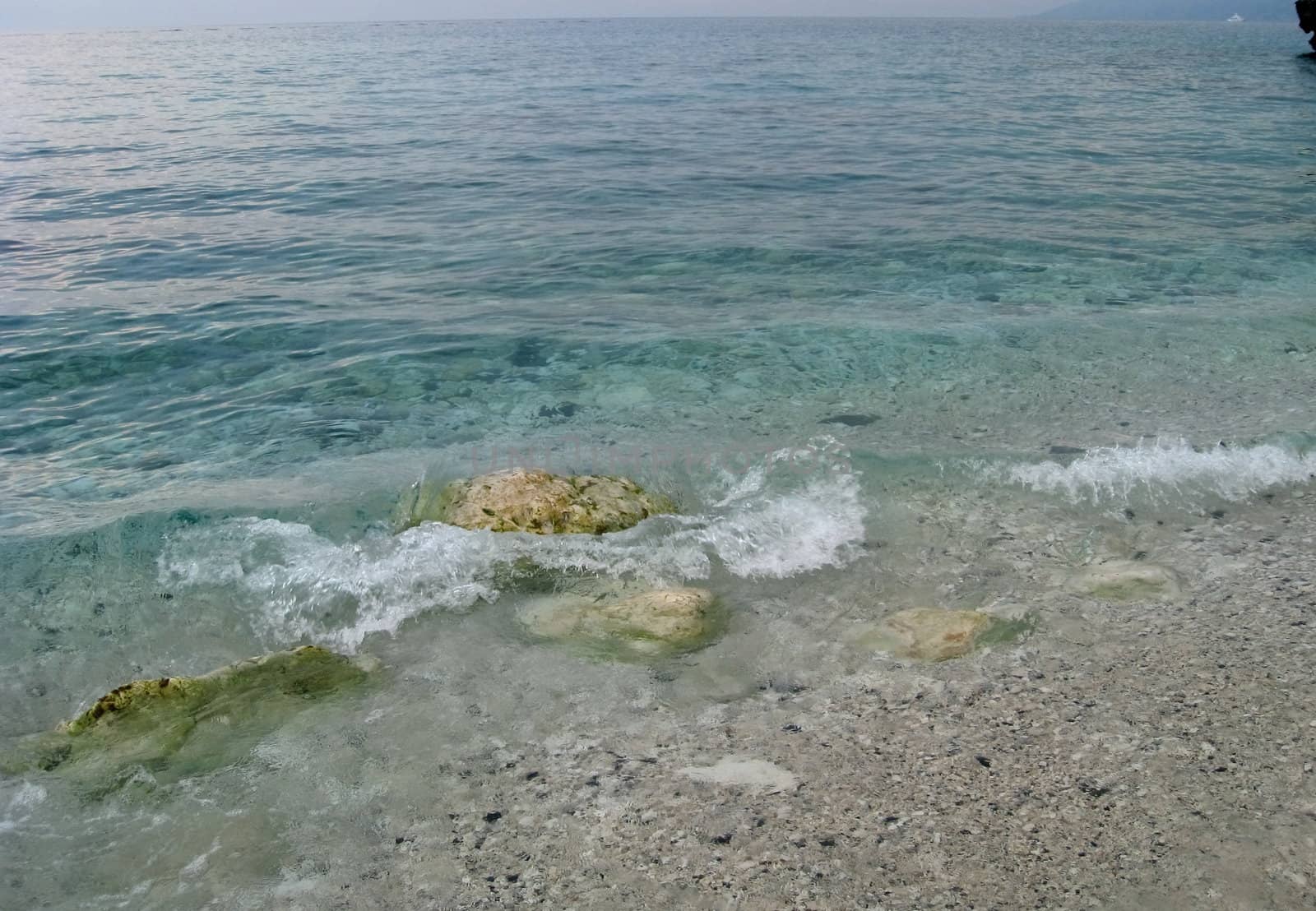 Transparent water, Mediterranean sea, Sardinia, Italy