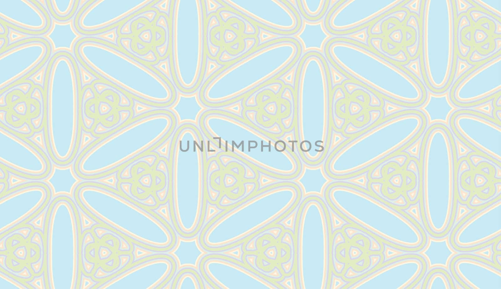 Seamless wallpaper pattern constructed from the Arabic letter Seen