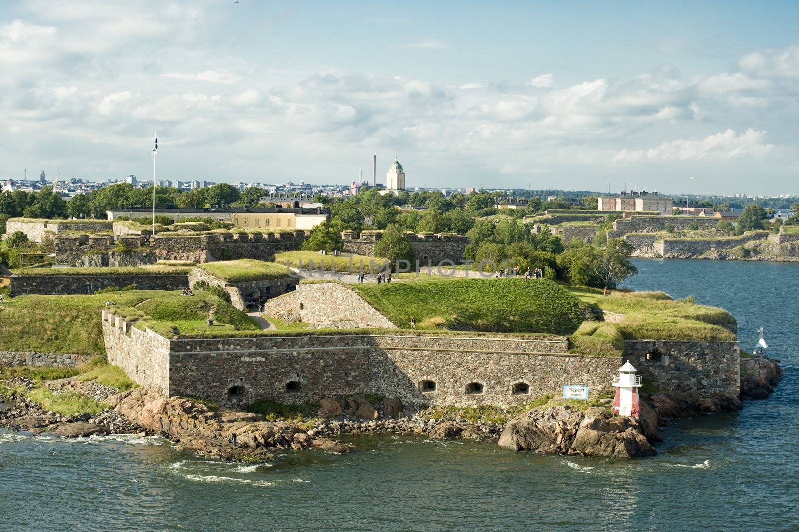 Sveaborg (Suomenlinna) fortress near Helsinki, Finland
