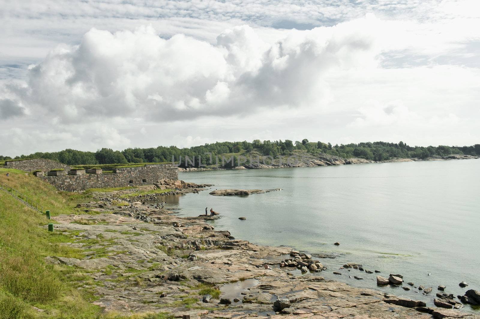 Sveaborg (Suomenlinna) fortress near Helsinki, Finland